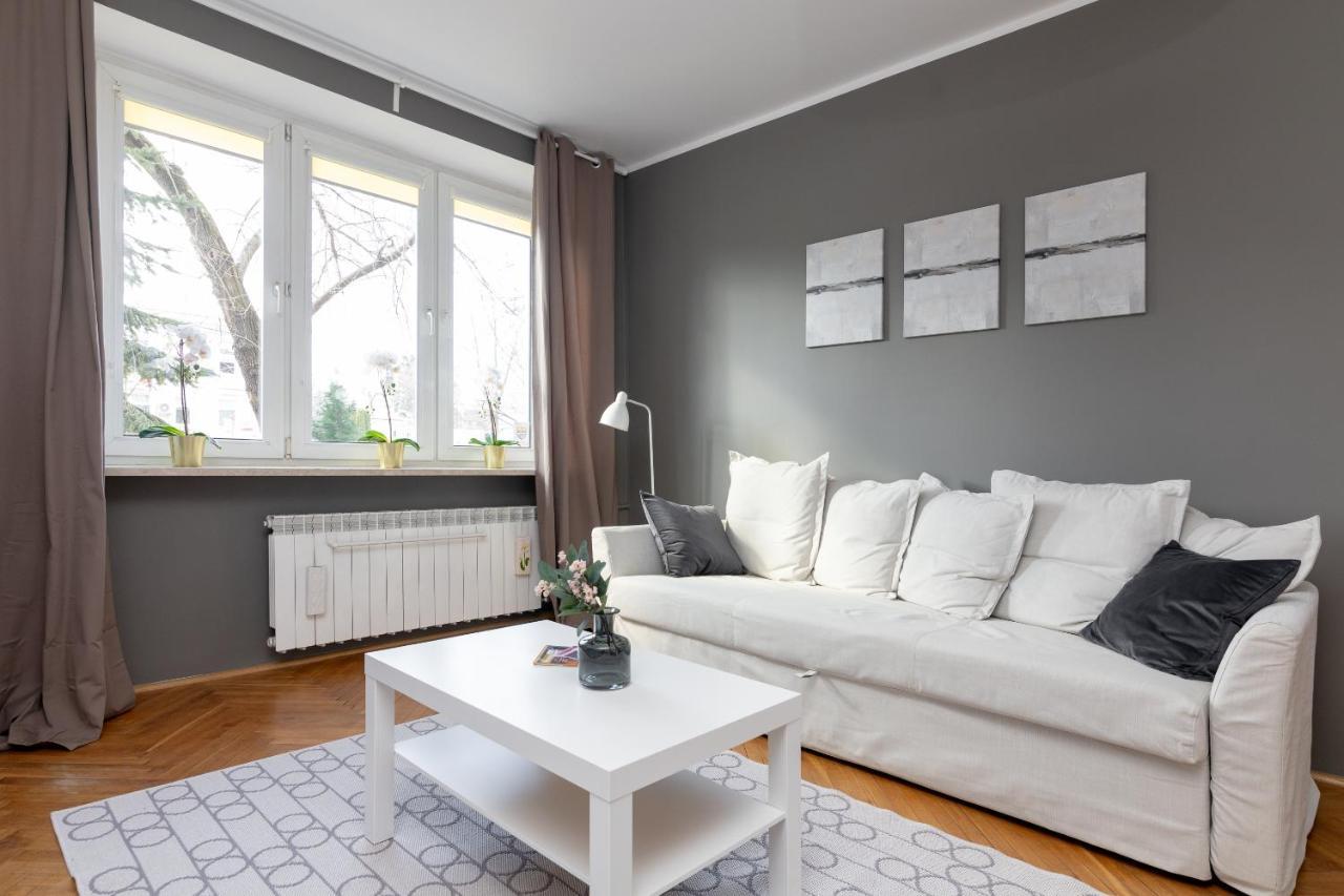 Saska Kępa Modern Apartment Warsawa Bagian luar foto