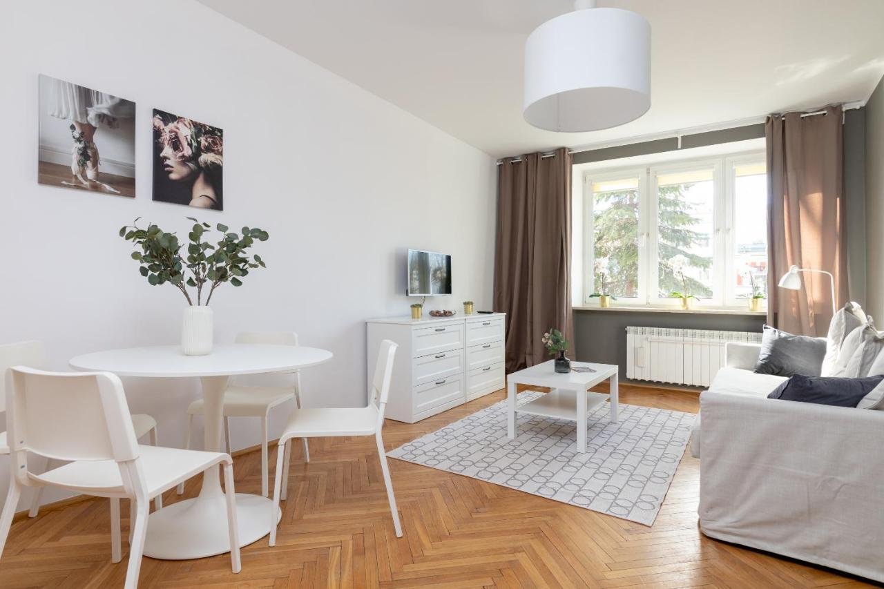 Saska Kępa Modern Apartment Warsawa Bagian luar foto