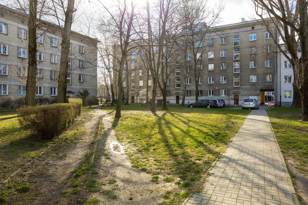 Saska Kępa Modern Apartment Warsawa Bagian luar foto