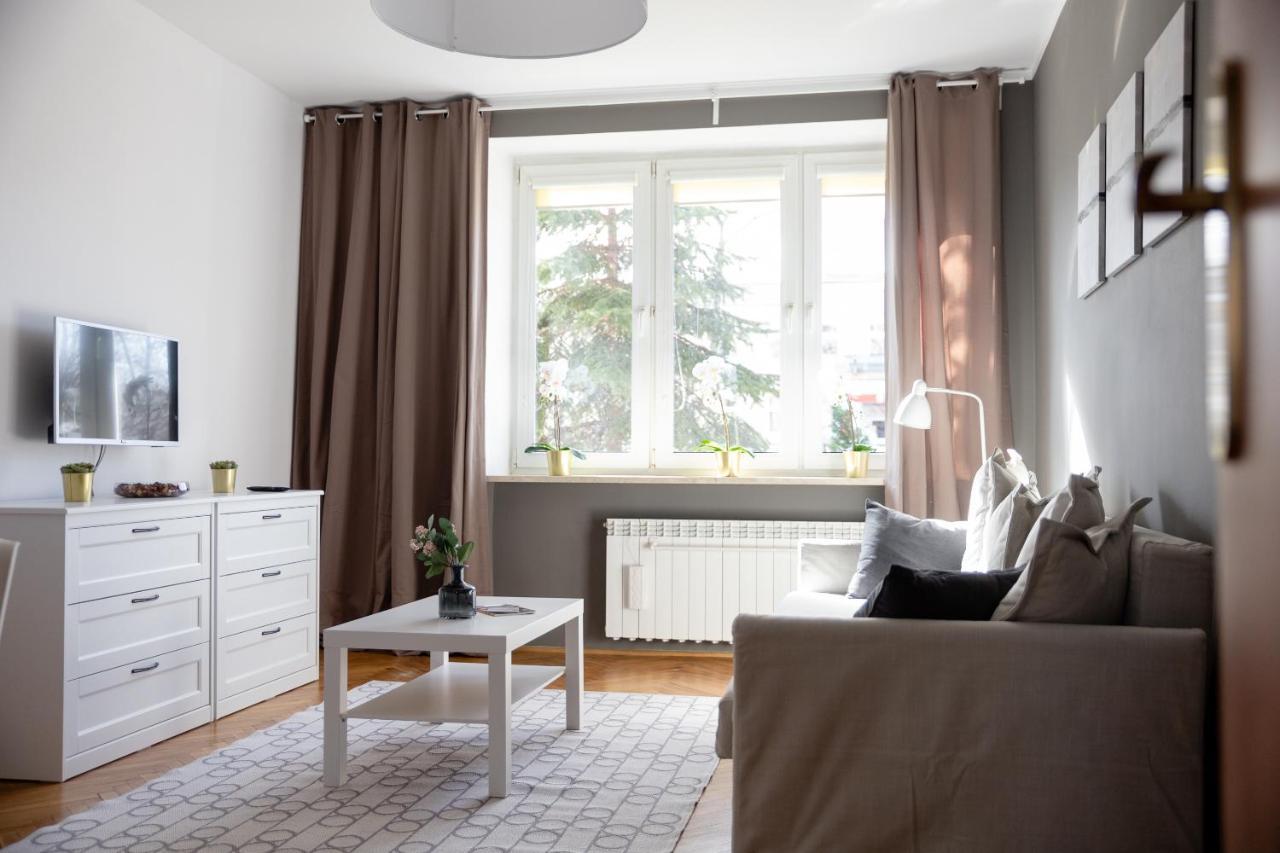 Saska Kępa Modern Apartment Warsawa Bagian luar foto